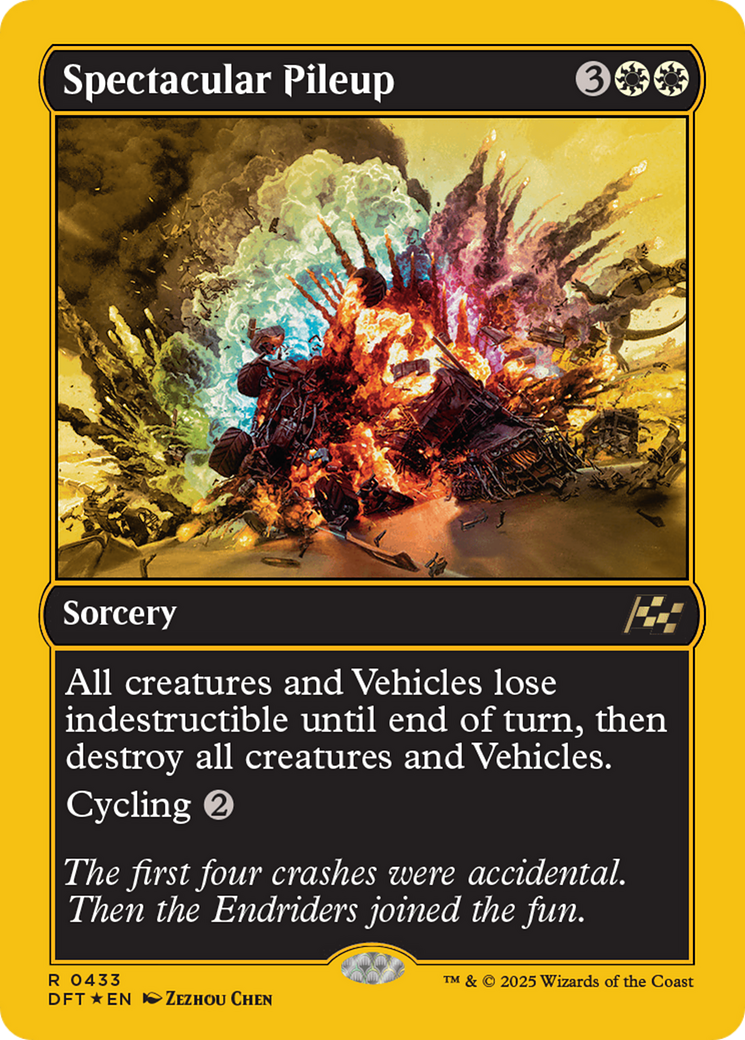 Spectacular Pileup (First-Place Foil) [Aetherdrift] | Local Legends