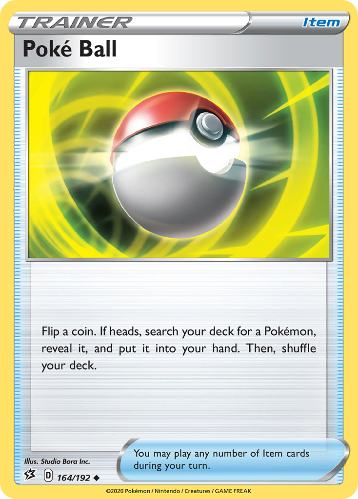 Poke Ball (164/192) [Sword & Shield: Rebel Clash] | Golgari Games