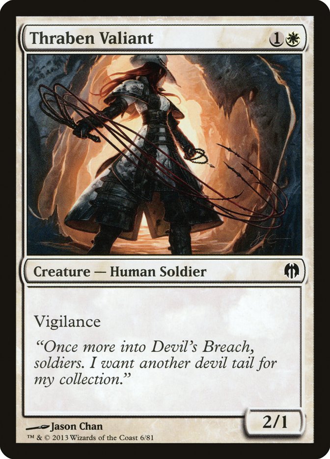 Thraben Valiant [Duel Decks: Heroes vs. Monsters] | Local Legends