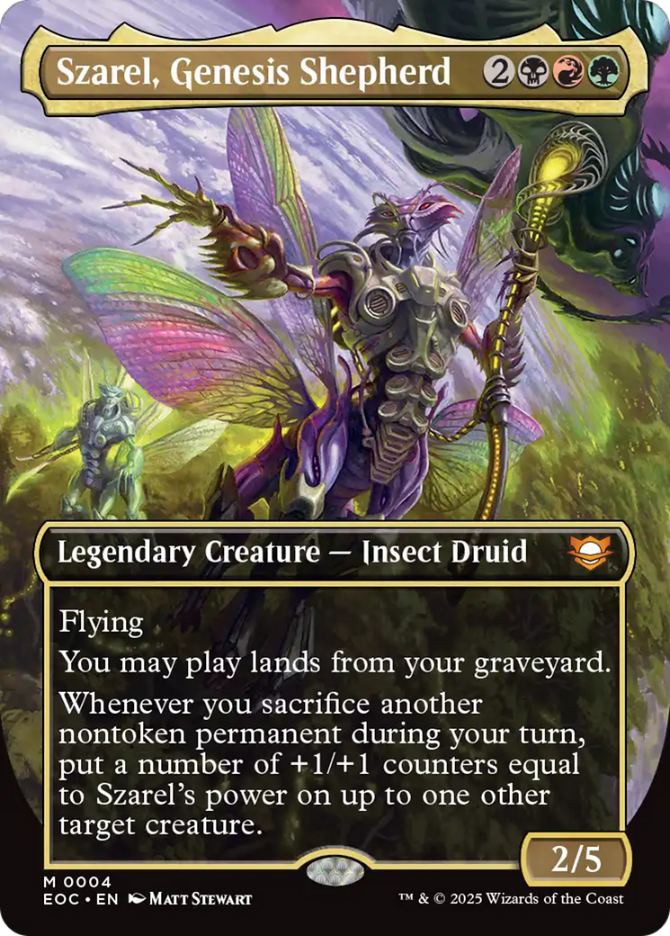 Szarel, Genesis Shepherd (Borderless) [Edge of Eternities Commander] | Local Legends