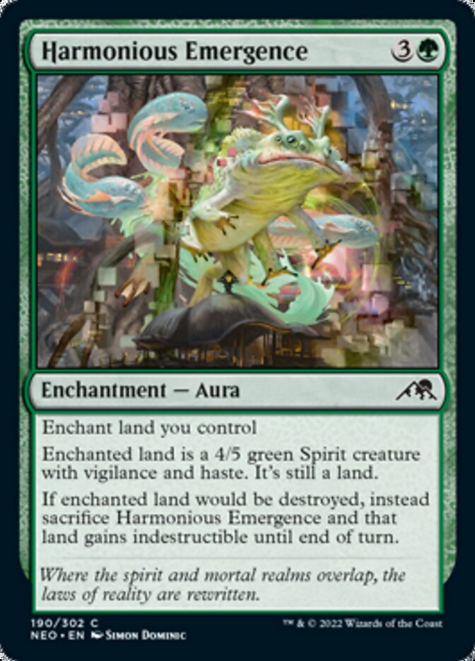 Harmonious Emergence [Kamigawa: Neon Dynasty] | Local Legends