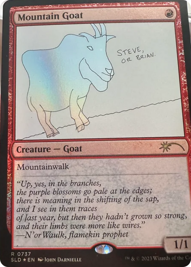 Mountain Goat [Secret Lair Drop Series] | Local Legends
