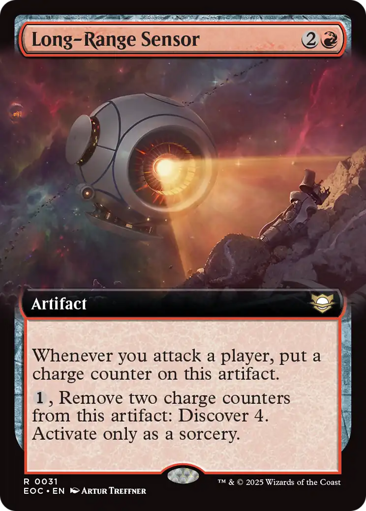 Long-Range Sensor (Extended Art) [Edge of Eternities Commander] | Local Legends