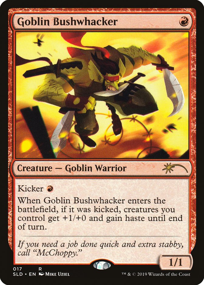 Goblin Bushwhacker [Secret Lair Drop Series] | Local Legends
