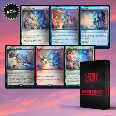 Secret Lair: Drop Series - Transformers (Roll Out or Rise Up - Foil Edition) | Local Legends