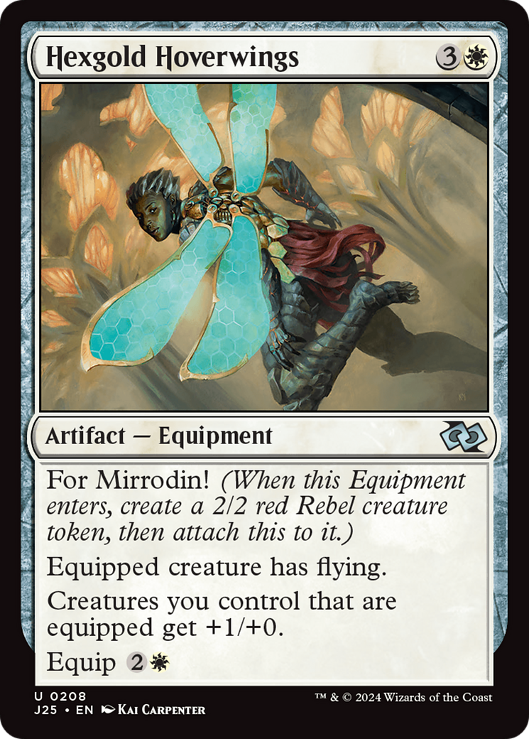Hexgold Hoverwings [Foundations Jumpstart] | Local Legends