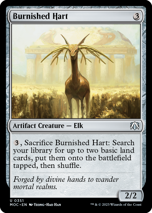 Burnished Hart [March of the Machine Commander] | Golgari Games