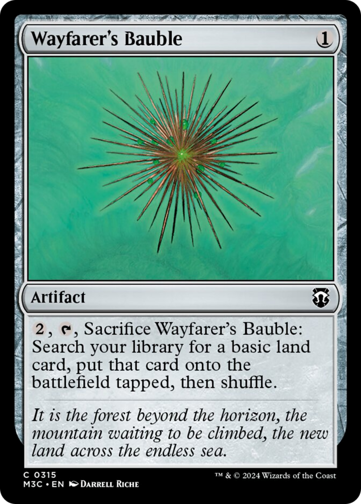 Wayfarer's Bauble [Modern Horizons 3 Commander] | Golgari Games