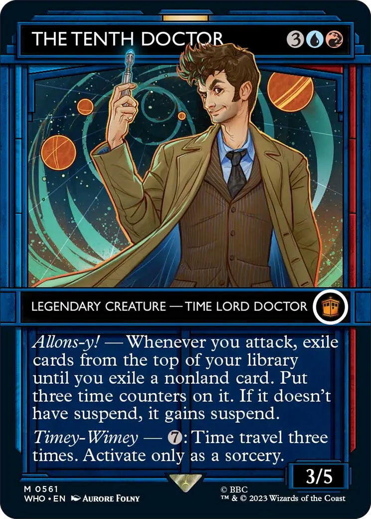 The Tenth Doctor (Showcase) [Doctor Who] | Golgari Games