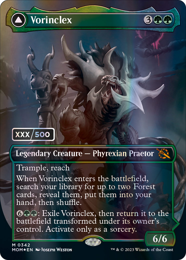 Vorinclex // The Grand Evolution (Serialized) [March of the Machine] | Golgari Games