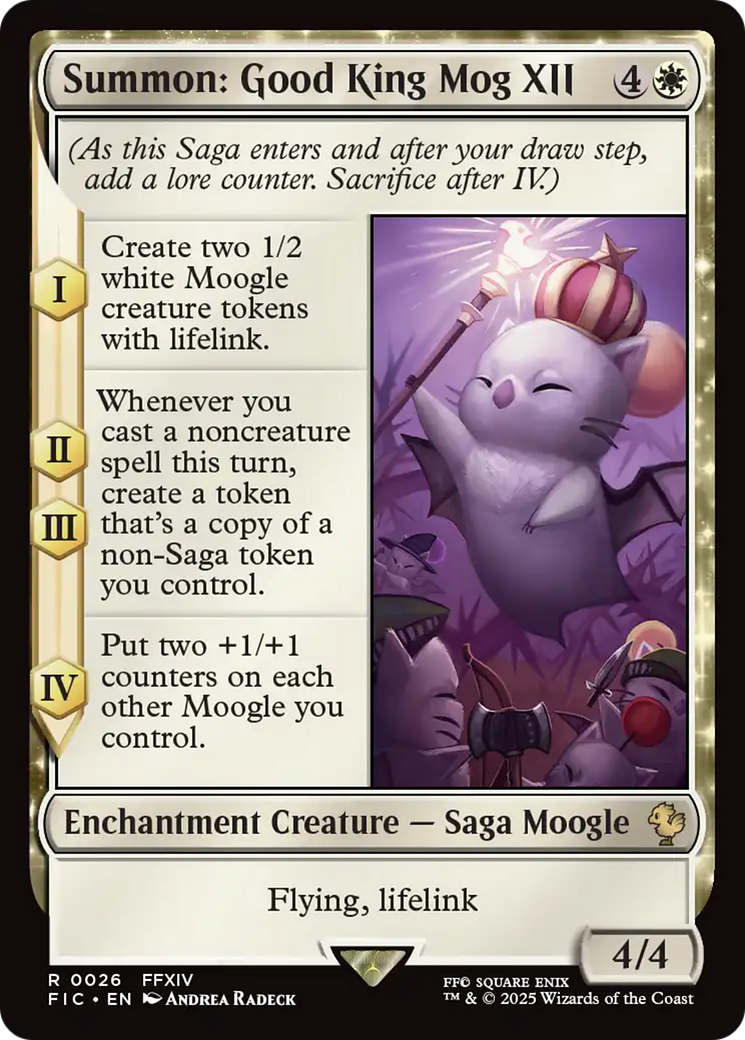 Summon: Good King Mog XII [FINAL FANTASY Commander] | Local Legends