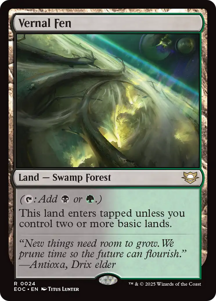 Vernal Fen [Edge of Eternities Commander] | Local Legends