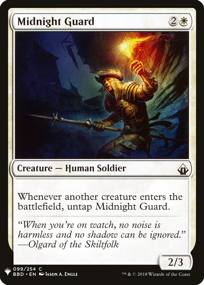 Midnight Guard [Mystery Booster] | Local Legends