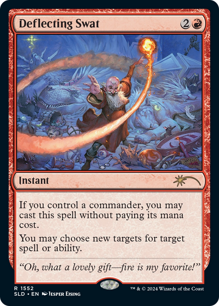Deflecting Swat (Rainbow Foil) [Secret Lair Drop Series] | Local Legends
