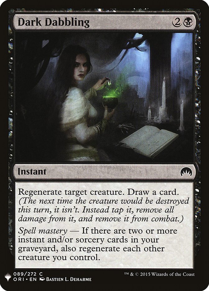 Dark Dabbling [Mystery Booster] | Local Legends