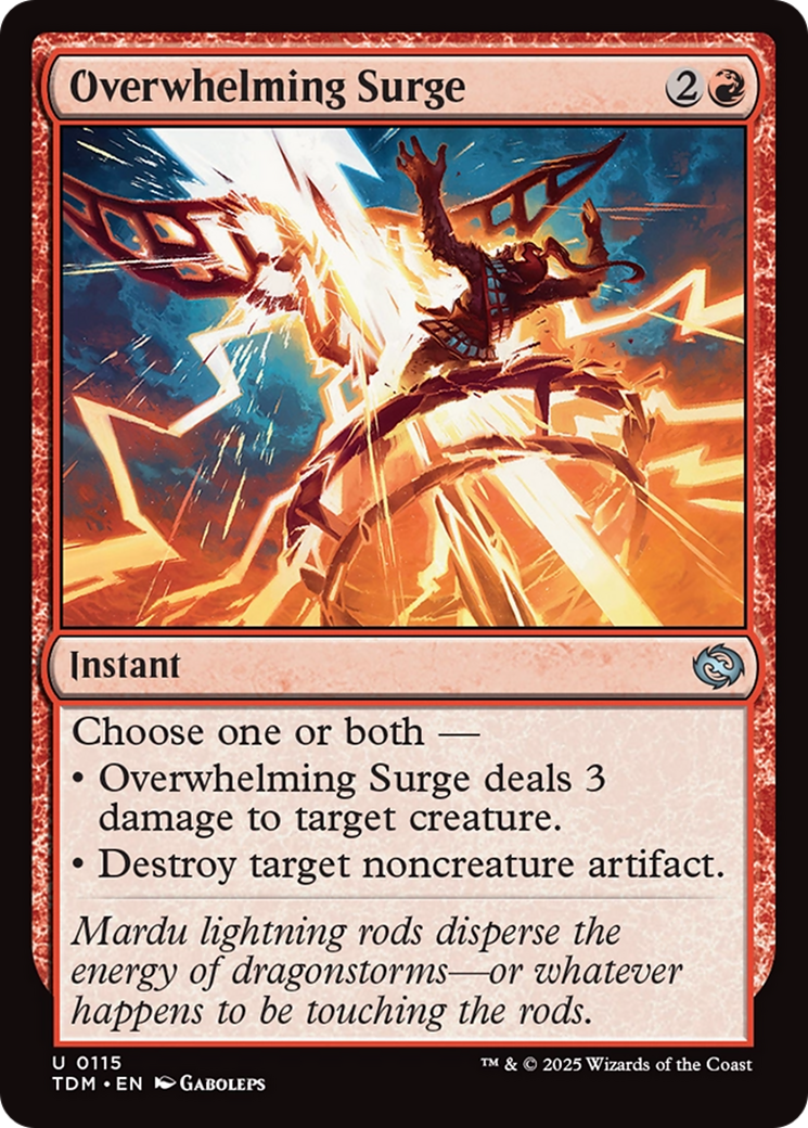 Overwhelming Surge [Tarkir: Dragonstorm] | Local Legends