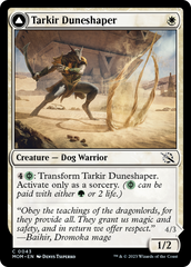 Tarkir Duneshaper // Burnished Dunestomper [March of the Machine] | Golgari Games