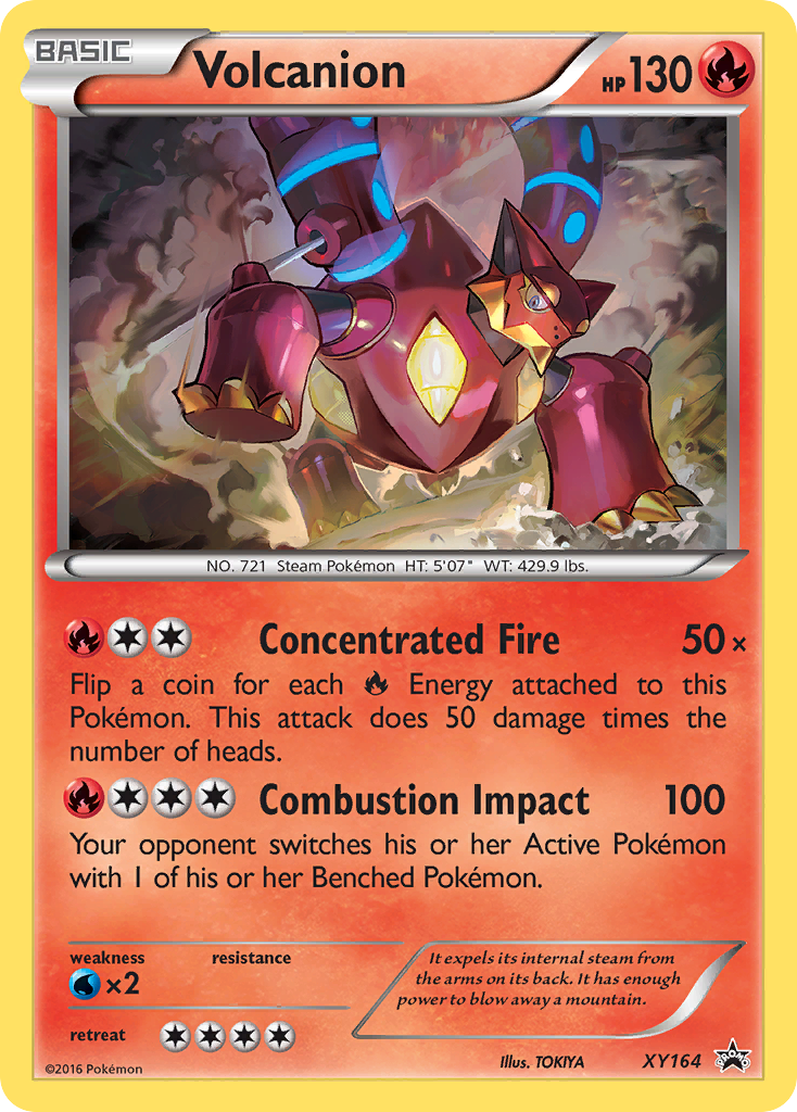 Volcanion (XY164) [XY: Black Star Promos] | Golgari Games