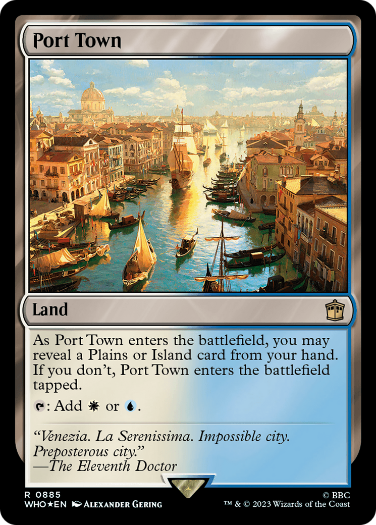 Port Town (Surge Foil) [Doctor Who] | Local Legends