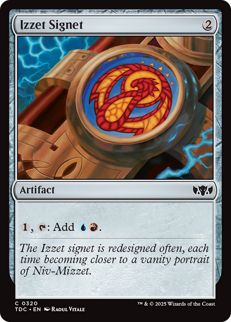 Izzet Signet [Tarkir: Dragonstorm Commander] | Local Legends
