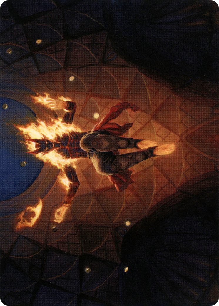 Yusri, Fortune's Flame Art Card [Modern Horizons 2 Art Series] | Golgari Games