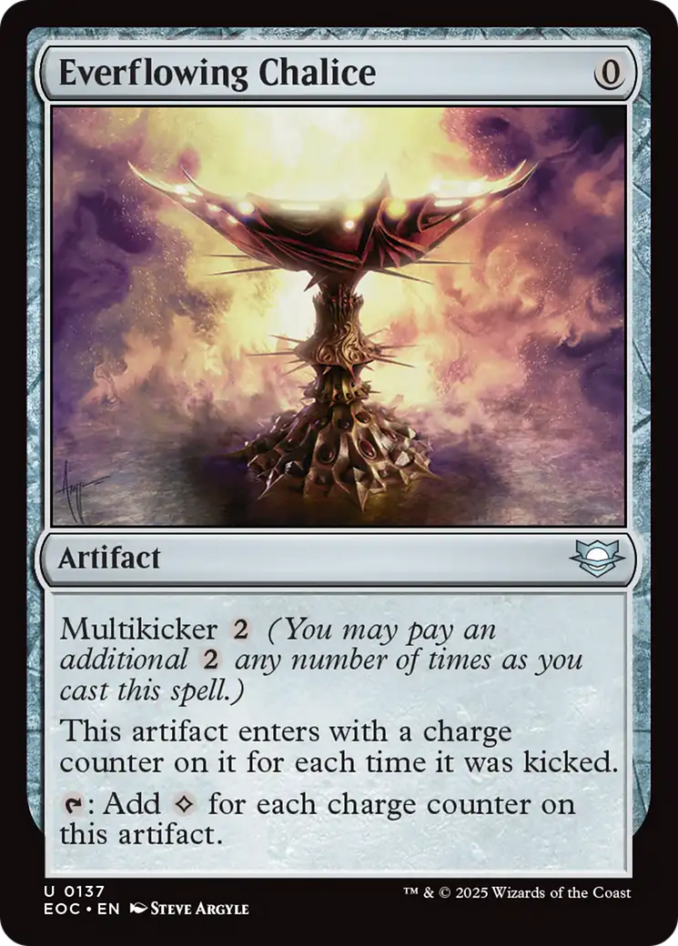 Everflowing Chalice [Edge of Eternities Commander] | Local Legends