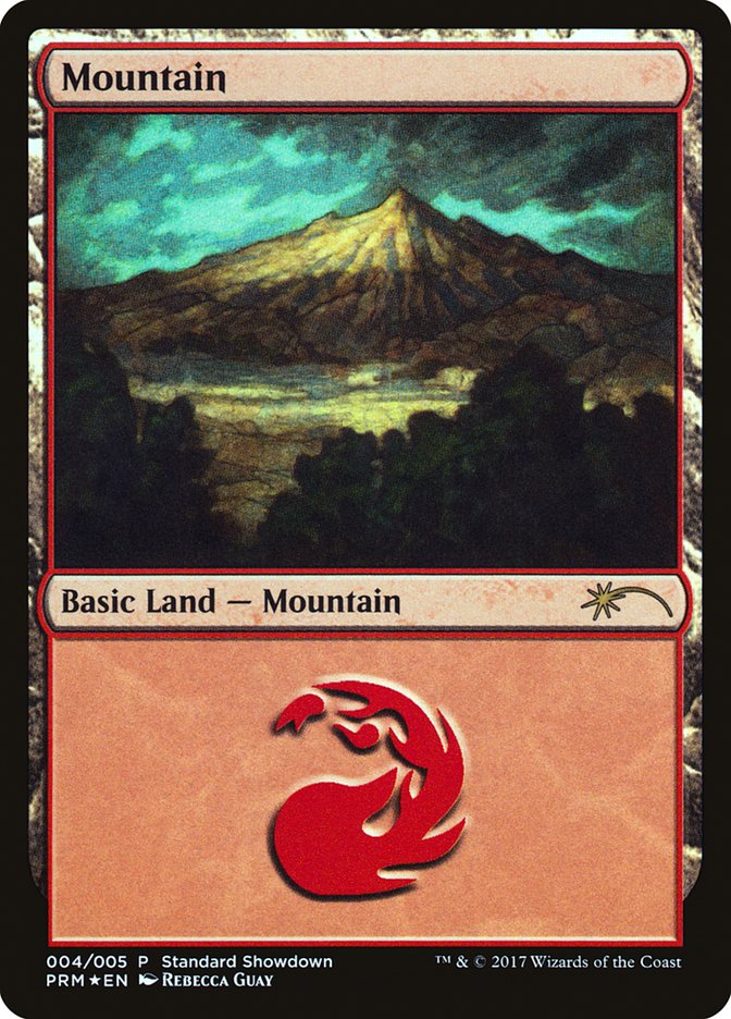 Mountain (Rebecca Guay) [Standard Showdown Promos] | Golgari Games