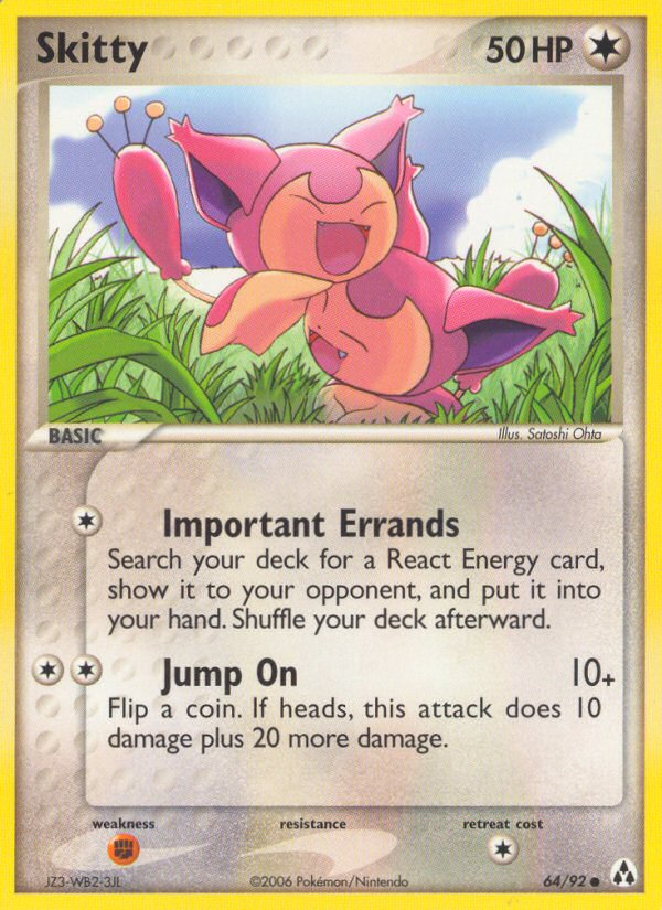 Skitty (64/92) [EX: Legend Maker] | Local Legends