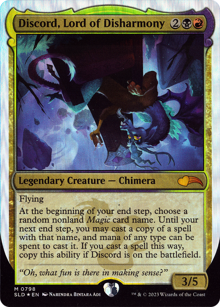 Discord, Lord of Disharmony [Secret Lair Drop Series] | Local Legends