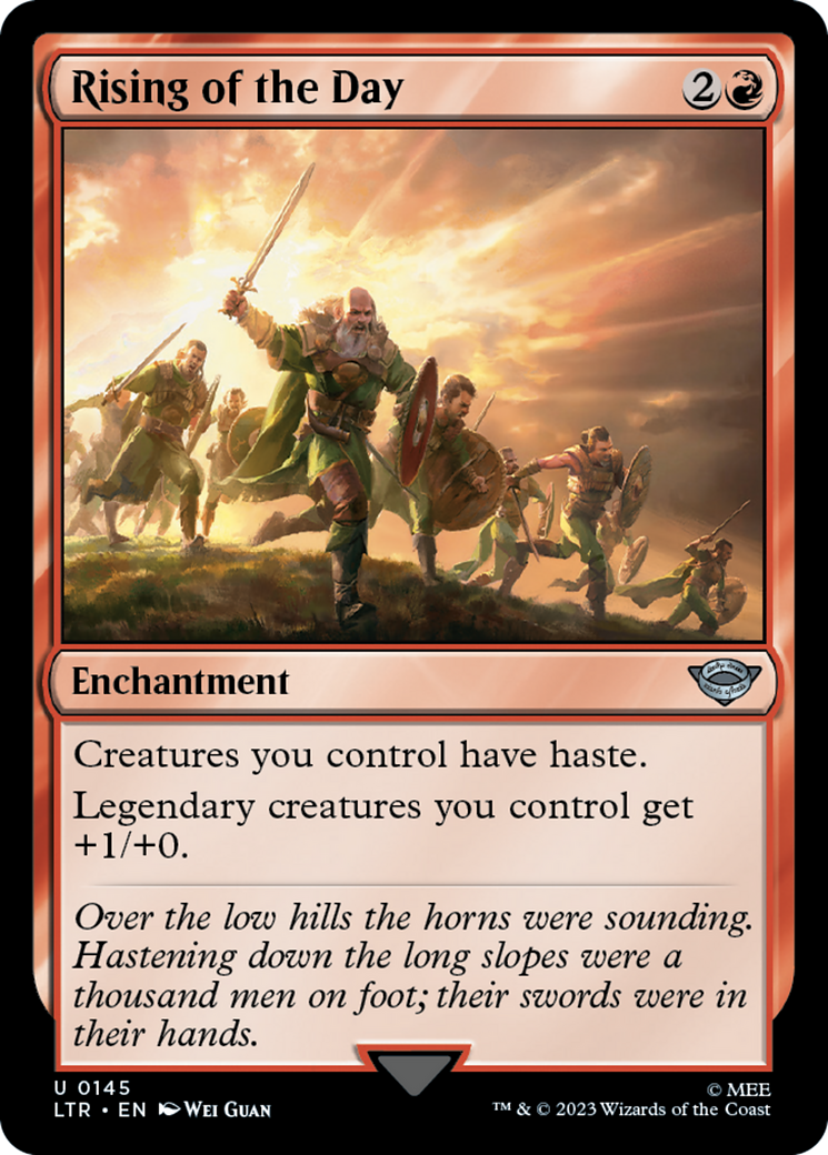 Rising of the Day [The Lord of the Rings: Tales of Middle-Earth] | Local Legends