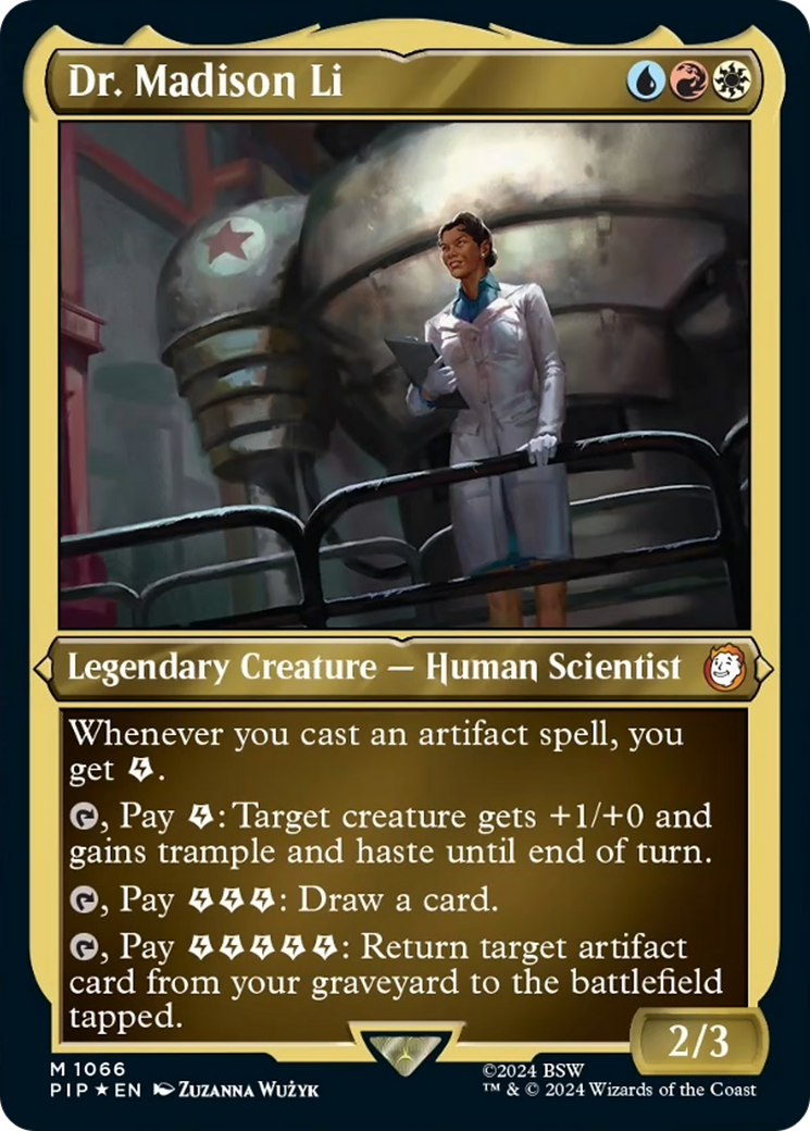 Dr. Madison Li (Display Commander) [Fallout] | Local Legends