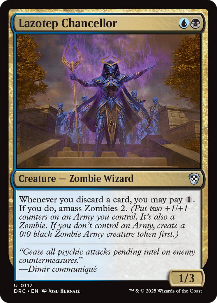 Lazotep Chancellor [Aetherdrift Commander] | Local Legends