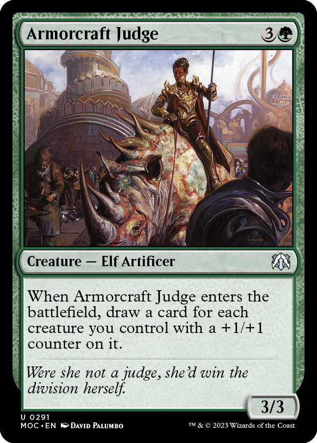 Armorcraft Judge [March of the Machine Commander] | Golgari Games