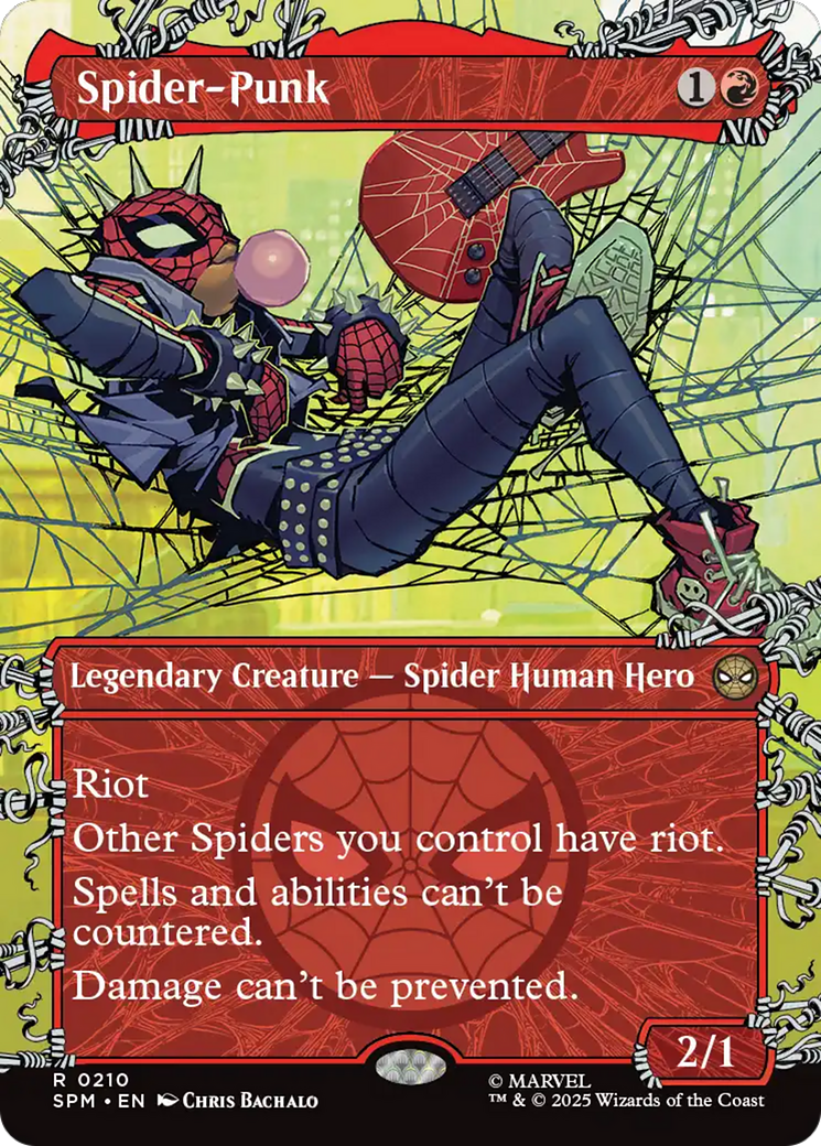 Spider-Punk (0210) (Borderless) [Marvel's Spider-Man] | Local Legends