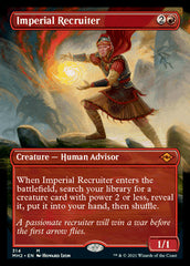 Imperial Recruiter (Borderless Alternate Art) [Modern Horizons 2] | Golgari Games