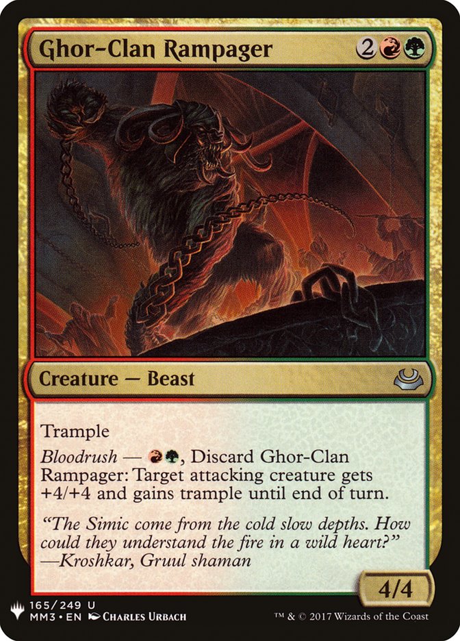 Ghor-Clan Rampager [Mystery Booster] | Local Legends