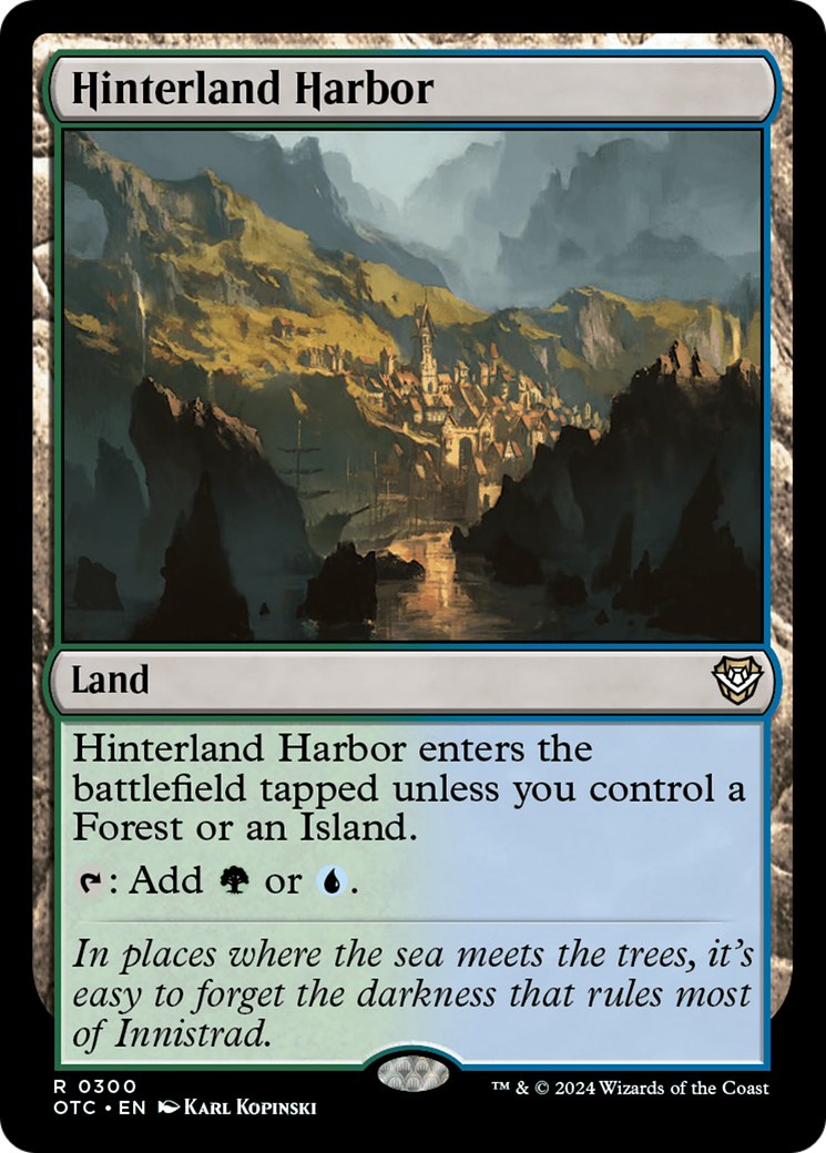 Hinterland Harbor [Outlaws of Thunder Junction Commander] | Local Legends
