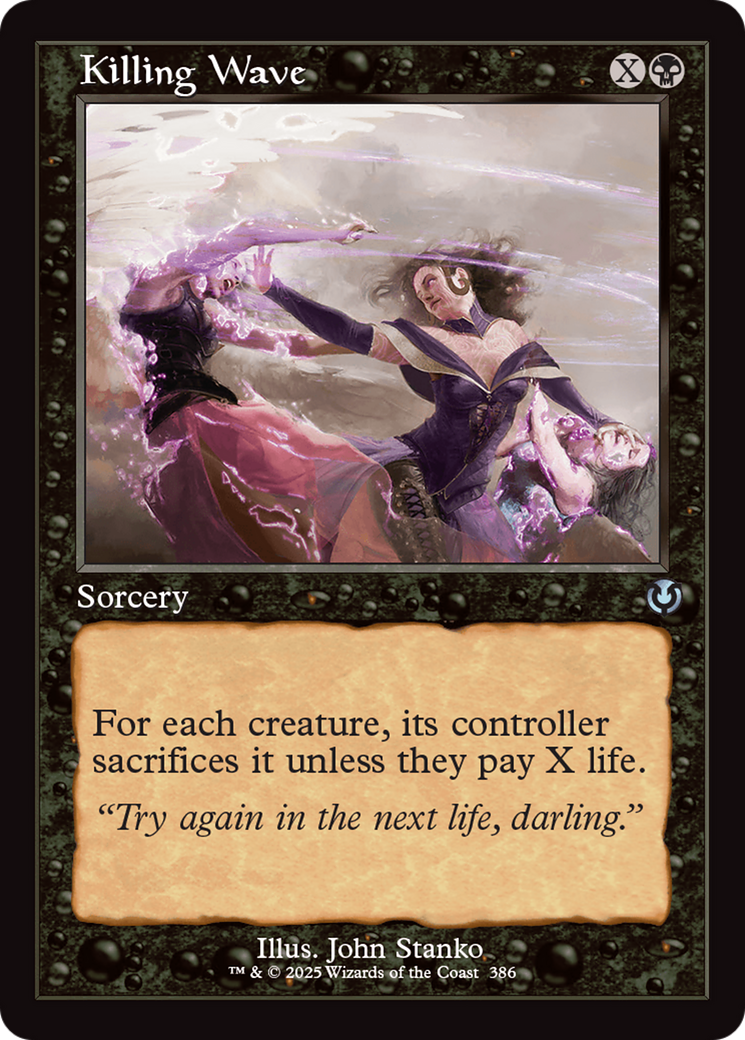 Killing Wave (Retro Frame) [Innistrad Remastered] | Local Legends