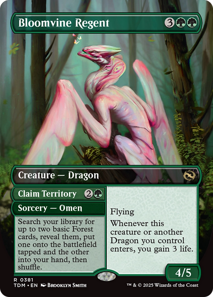Bloomvine Regent (Borderless) [Tarkir: Dragonstorm] | Local Legends