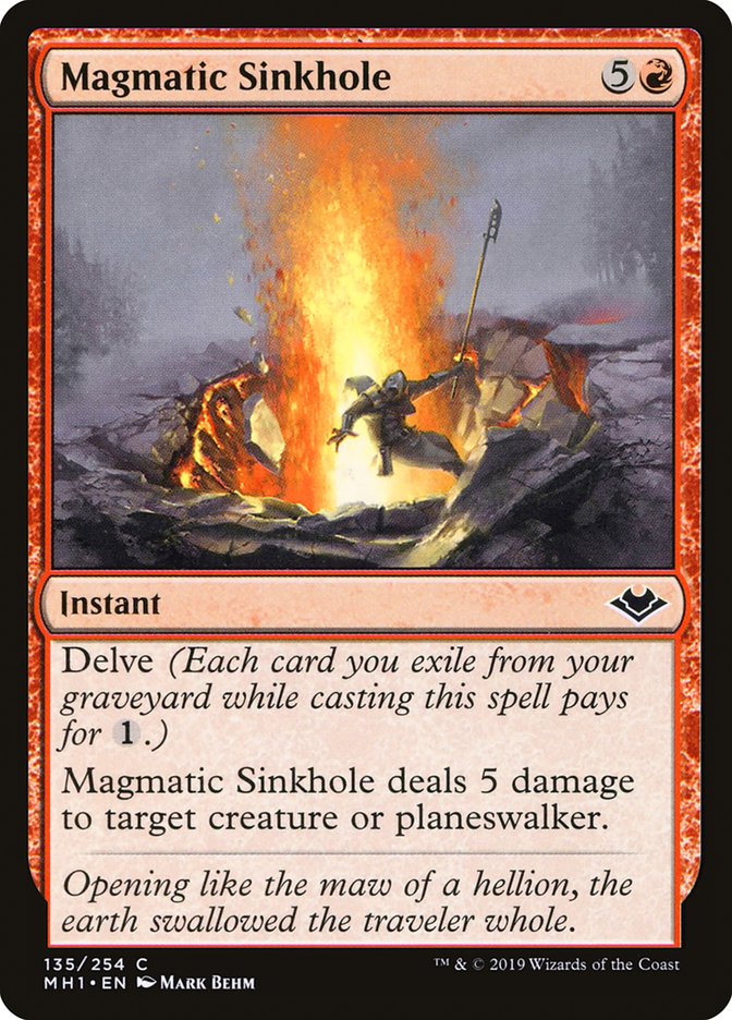 Magmatic Sinkhole [Modern Horizons] | Local Legends