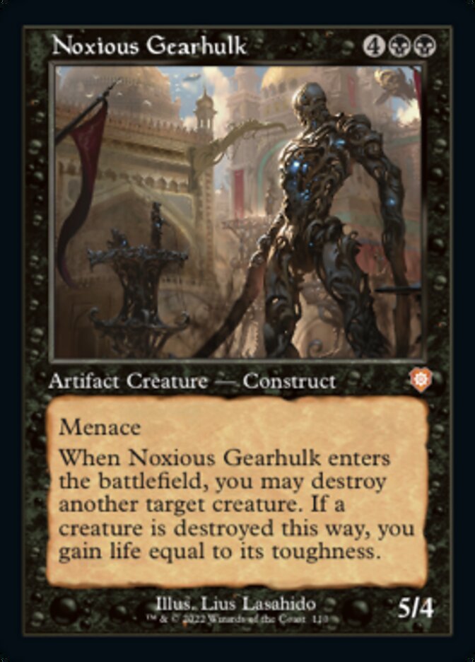 Noxious Gearhulk (Retro) [The Brothers' War Commander] | Local Legends
