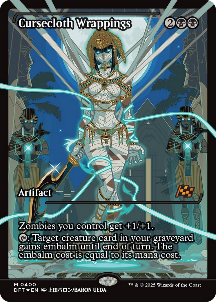 Cursecloth Wrappings (Showcase) [Aetherdrift] | Local Legends