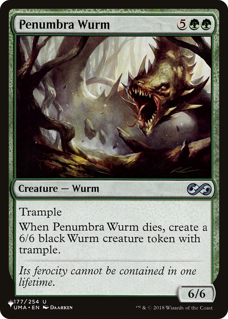 Penumbra Wurm [The List] | Local Legends