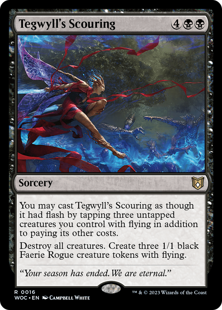 Tegwyll's Scouring [Wilds of Eldraine Commander] | Local Legends