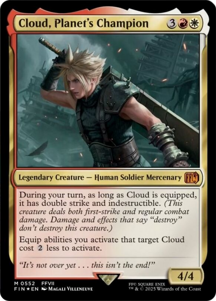Cloud, Planet's Champion [FINAL FANTASY] | Local Legends