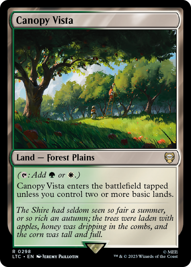 Canopy Vista [The Lord of the Rings: Tales of Middle-Earth Commander] | Local Legends