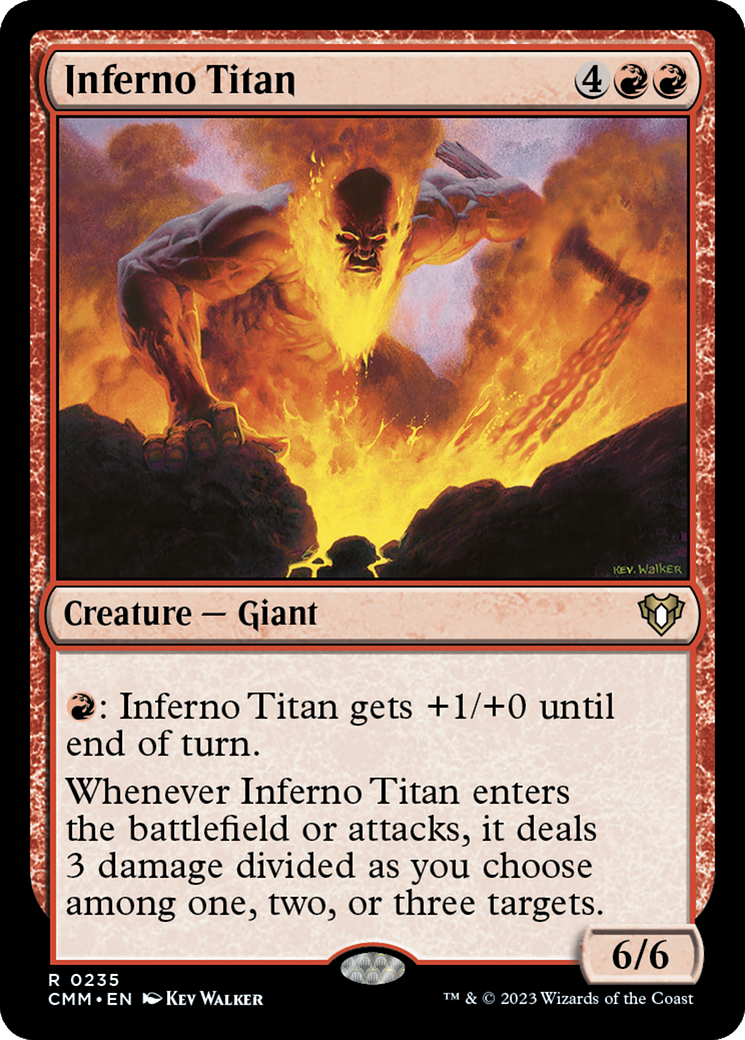 Inferno Titan [Commander Masters] | Golgari Games