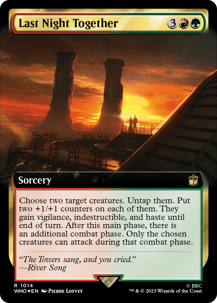 Last Night Together (Extended Art) (Surge Foil) [Doctor Who] | Local Legends