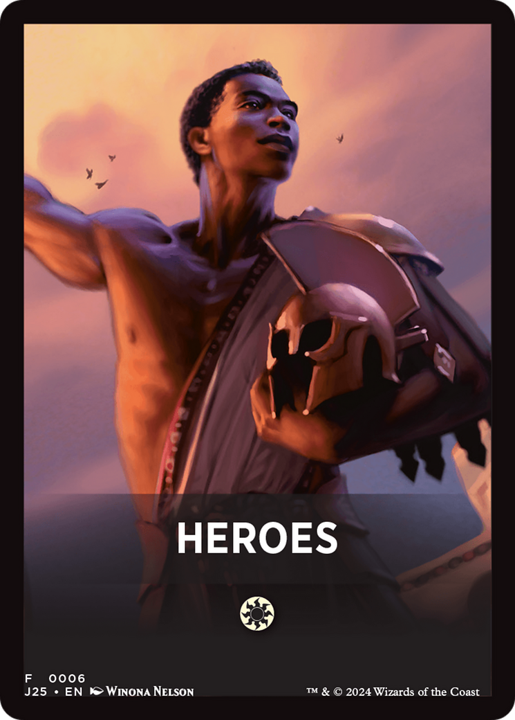 Heroes Theme Card [Foundations Jumpstart Front Cards] | Local Legends