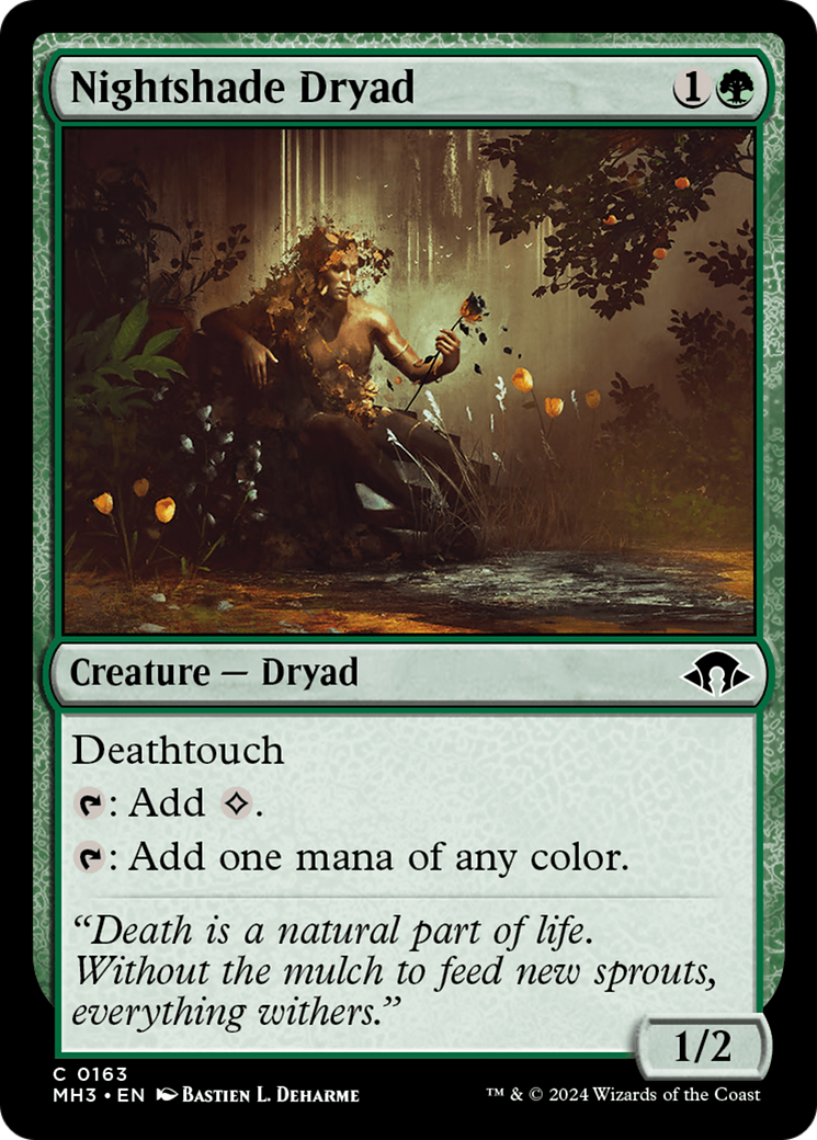 Nightshade Dryad [Modern Horizons 3] | Local Legends